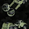 WPL B36-3 RC Trucks 1:16 Full Scale Military Truck Transport Vehicle Trailer RC Climbing Car Children Adult Gifts Toys 4