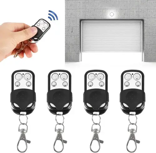 1-50PCS Smart Copy Duplicator 433mhz Remote Control 4 Button Electric Garage Door Gate Remote Cloning 433.92 MHz Transmitter