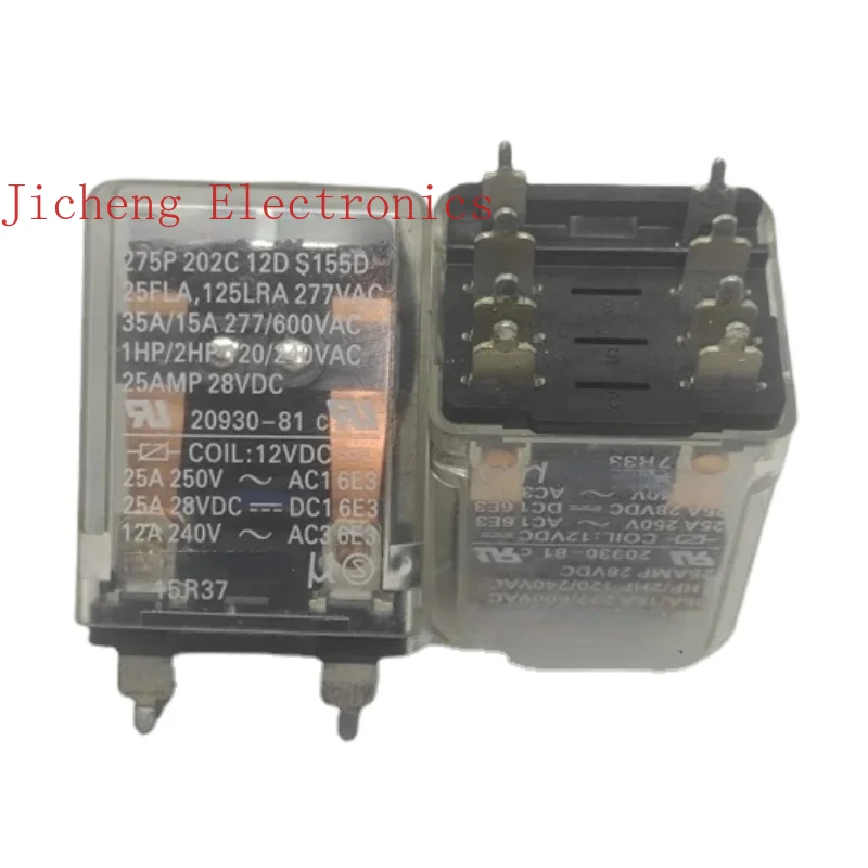 Разборное реле 275P202C12D-S155D 12VDC реле g2r 1 e 12vdc 8 pin