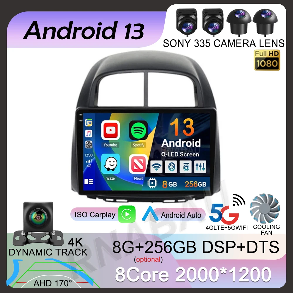 

Android 13 Carplay For Toyota Passo Daihatsu Boon Sirion Subaru Justy Perodua Myvi Car Radio DSP Multimedia Player Stereo GPS BT