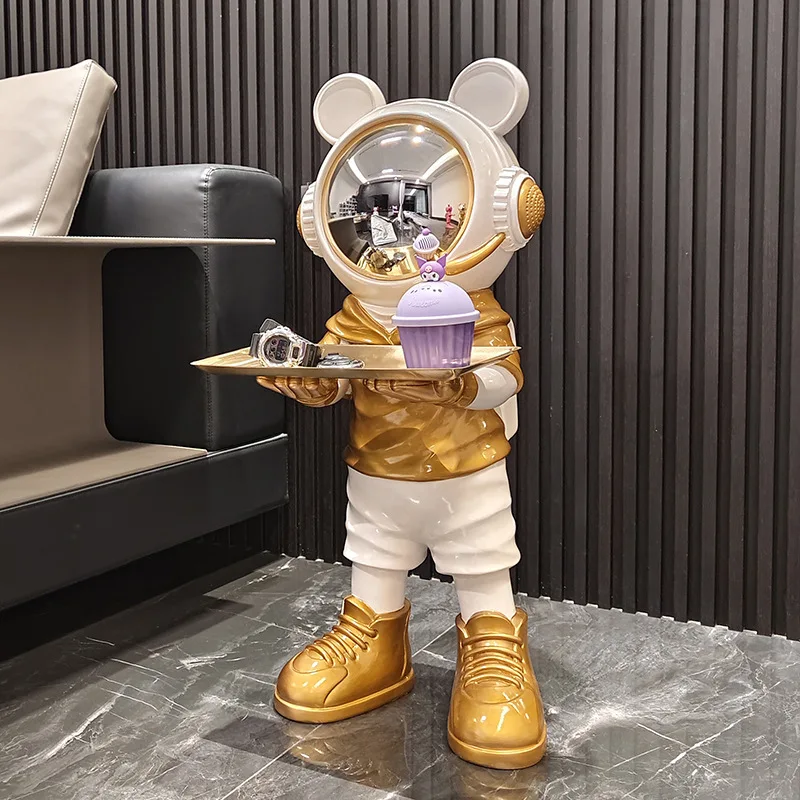 Figurines Large Astronaut Sculpture Luxury Nordic Living Room Aesthetic Home Decor Figurines Art Ornaments Modern Decorative