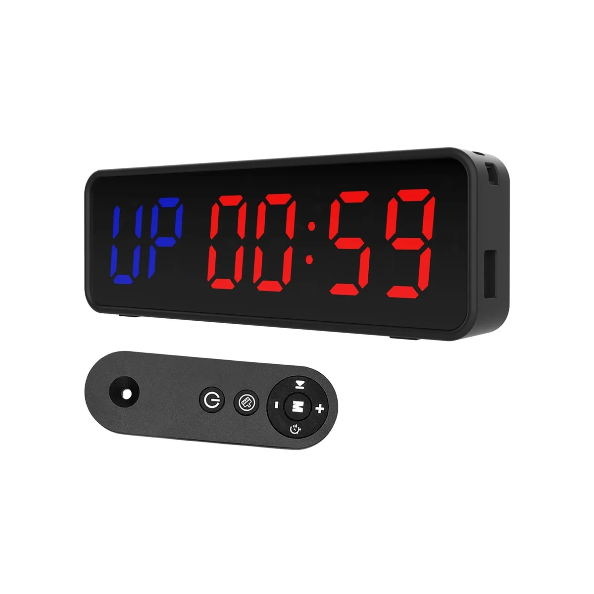 

Portable Gym Timer Interval Timer with Rechargeable Battery LED Digital Display Workout Fitness Sports Timer with Remote