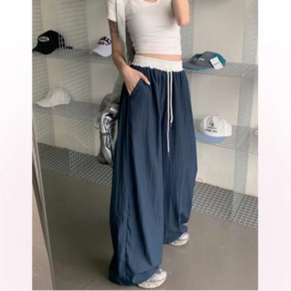 Lässiger Ausflug für den täglichen Gebrauch, schwarze Y2K-gestreifte Hose, lässig, Frühling, Sommer, Herbst, Winter, Urlaub, Urlaub, Alltag, brandneu – Detail 20