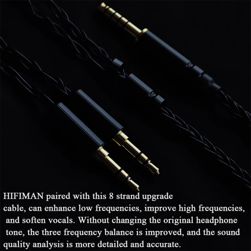 8 Core cable for HIFIMAN Edition xs Arya HD400se He400i Ananda