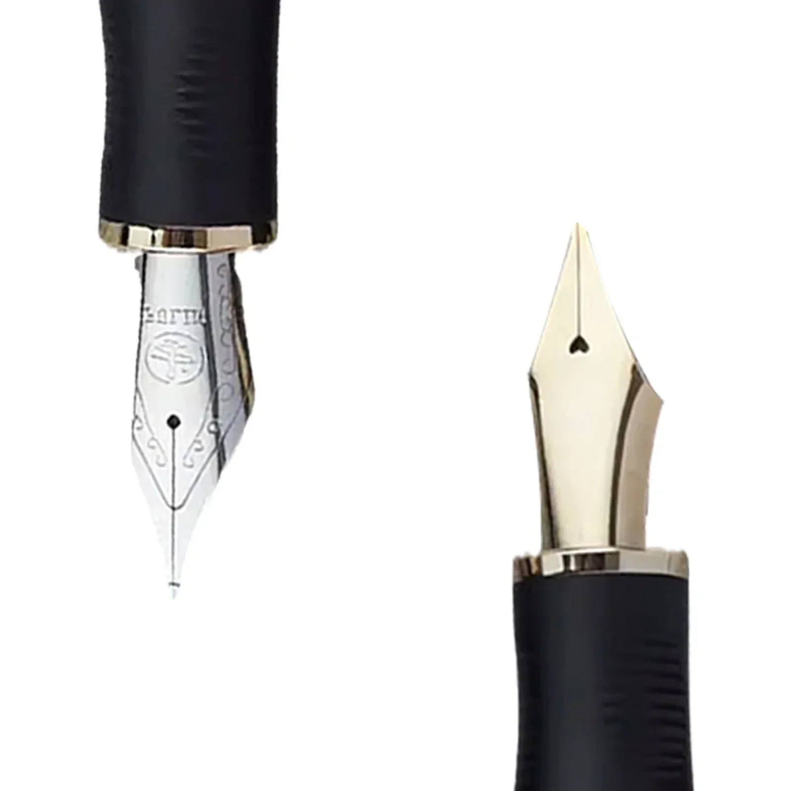 Fulin 385 Resin Fountain pen with Alloy Soft and flex Nib EF/F/M/B Long Iridium nibs Writing Office Stationery ink pen with clip 2