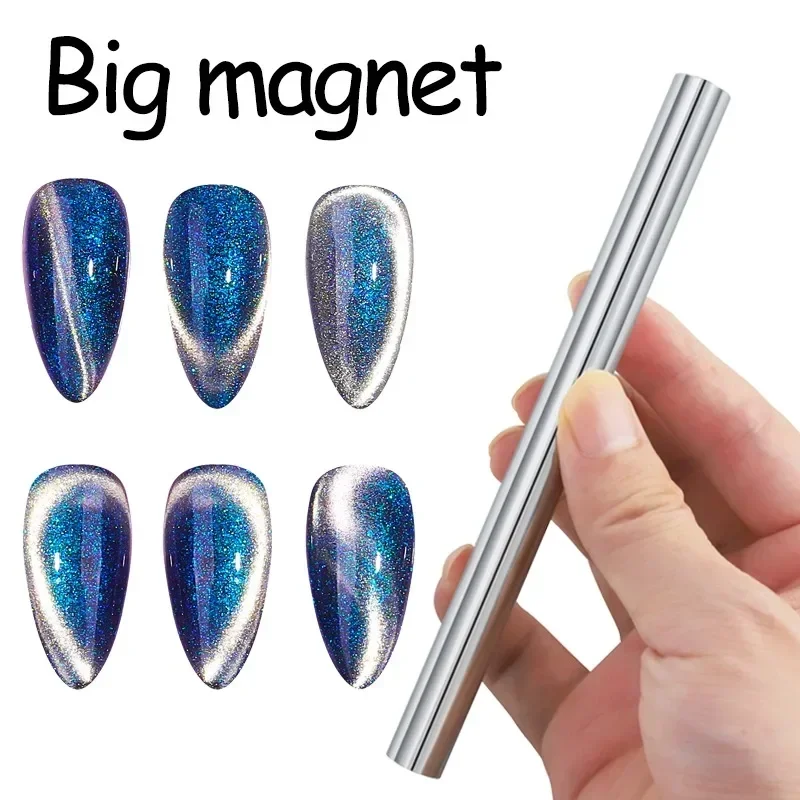 Strong Magnetic Stick Cat Eye UV Gel Polish Varnish Nails Art French Multi-Function Magnet Pen Painting Gel Manicure Lodestone magnetic nail art tools cat eye nail tool magnetic nail tools magnetic nail pen