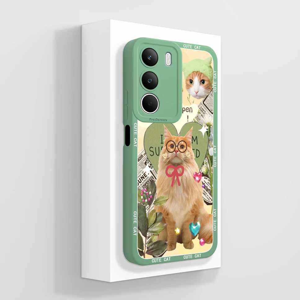 Lovely Flowers Pattern Shockproof Phone Case - Full Protection Cover