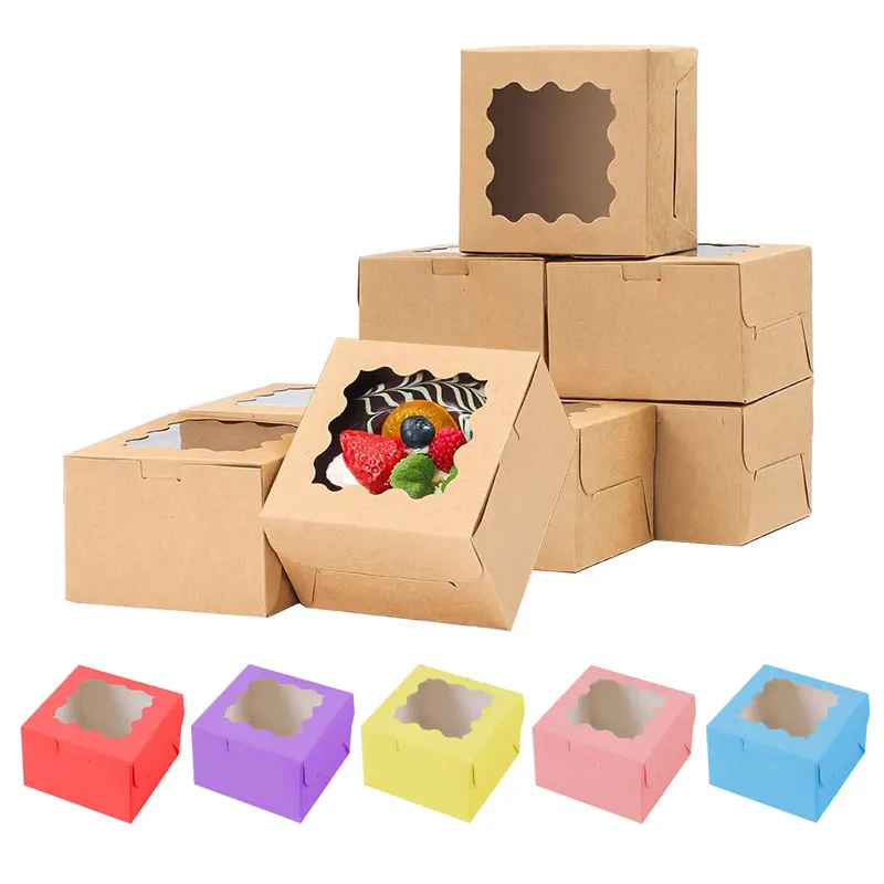 10/30 Pcs Paper Gift Boxes for Party Treats – Candy, Cookies, Chocolate, Cake Packaging... - SKU PGB00938 - UGI Packaging