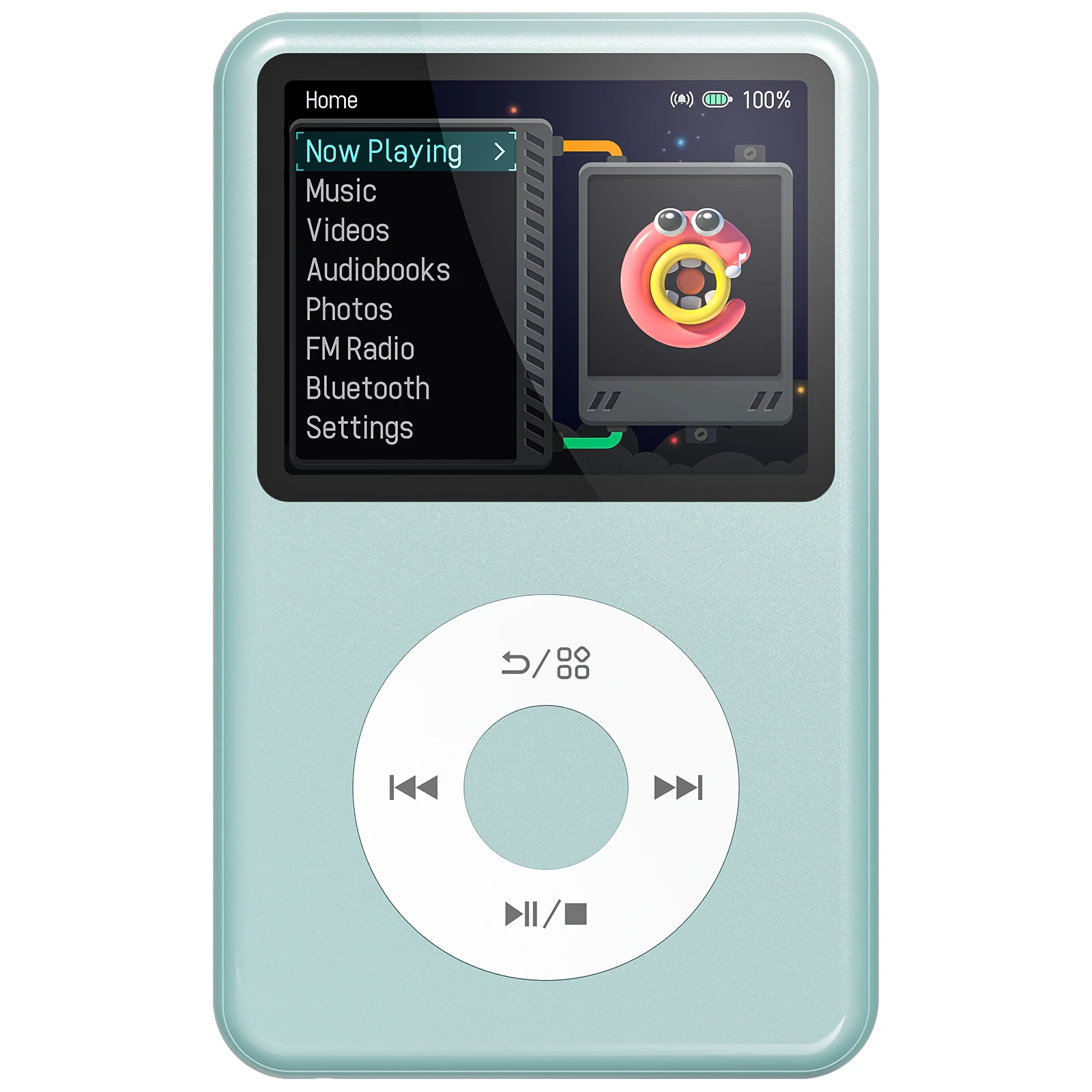 INNIOASIS Y1-128GB Portable MP3 Player Bluetooth Speakers & Video