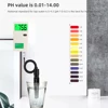 Digital Dispaly PH Meter Water Quality Tester for Drinking Water Aquariums Pools 0-14 PH Electrode Pen Professional Analyzer 4