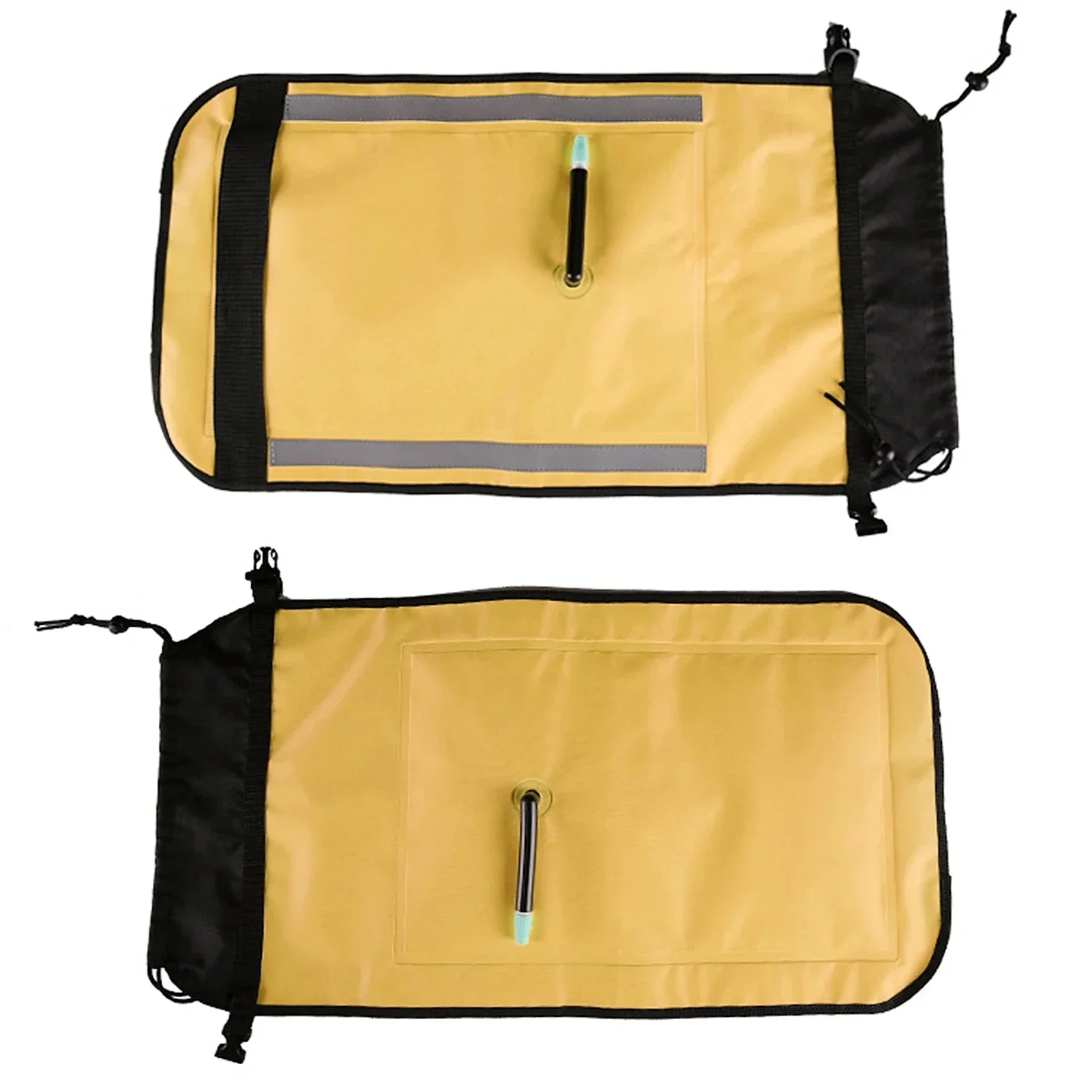 2023NEW Collapsible paddle bag float self-rescue buoyancy airbag reflective strip safety kayaking aid