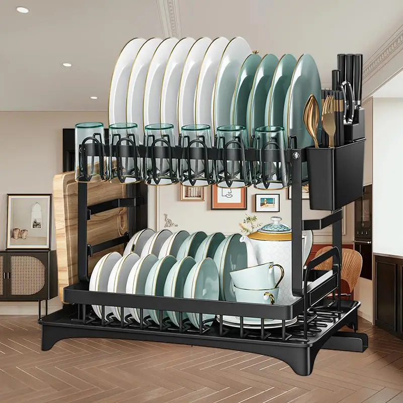 Dish Drainer Rack, Kitchen Storage Solutions