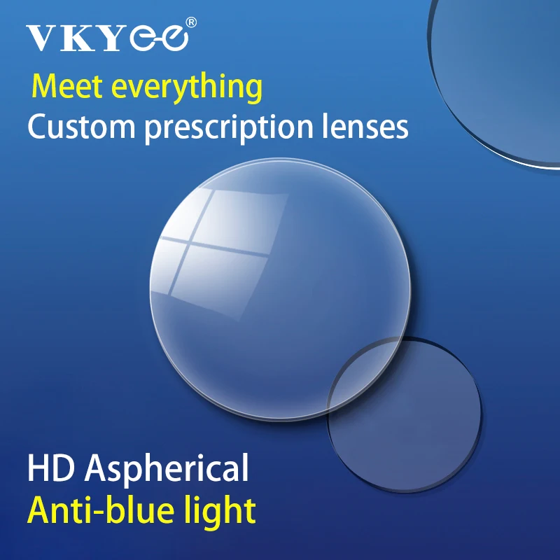 Lenses CR39 Anti-blue Light Optical Professional Custom Prescription multifocal glasses lenses prescription glasses lenses optical lenses prescription lenses