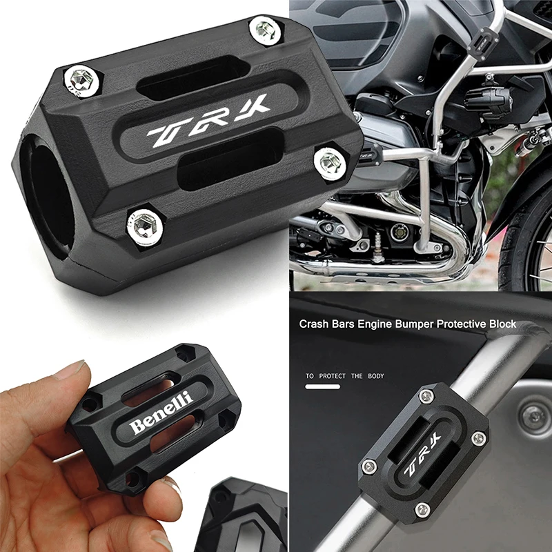 Protezione Griglia In Acciaio Inossidabile Per Moto Benelli TRK 502 (2018-2020), Nero