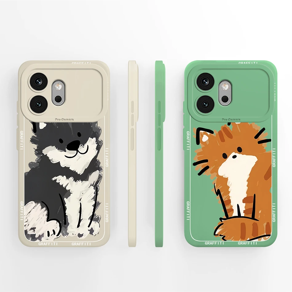 Candy Painted Soft Liquid Silicone Lightweight Phone Case with Lens Protection