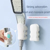 Shower Suction Cup Silicone No Punching Waterproof Strong Viscosity Wall Mount Bathroom Accessories Shower Head Hanger Nailless 1