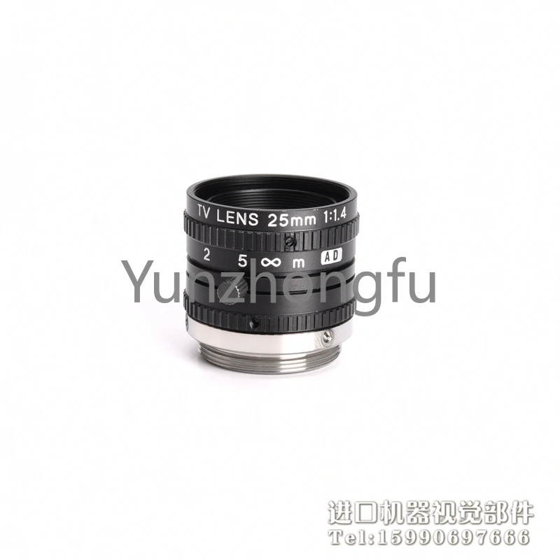 

MV2514 Fixed Focus Industrial Lens TV LENS 25mm 1:1.4