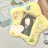 New Cute Key Chain Pendant Plush Photo Card Holder Photo Albums Decor Cover Bus Card Protector Picture Photo Sleeves Card Bag 3