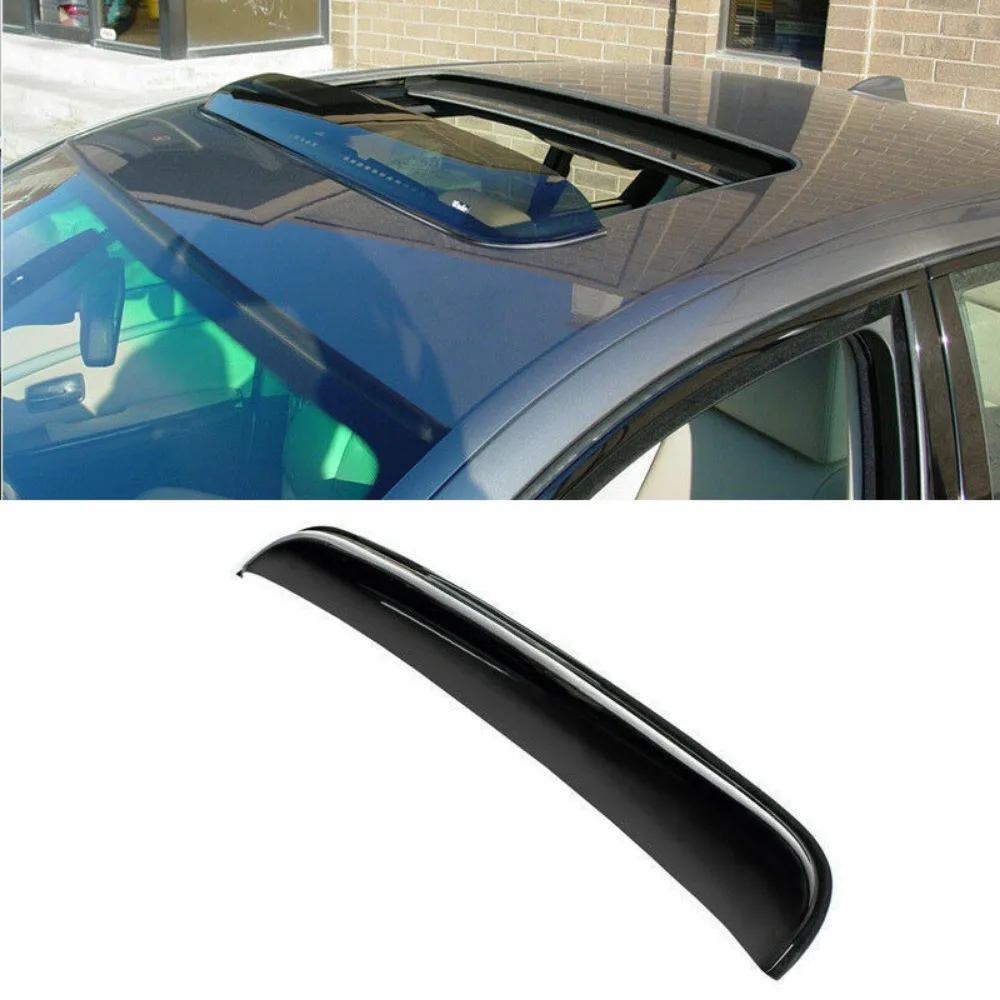 980MM Sun/Moon Roof Top Window Sunroof Visor Vent Rain/Wind Deflector