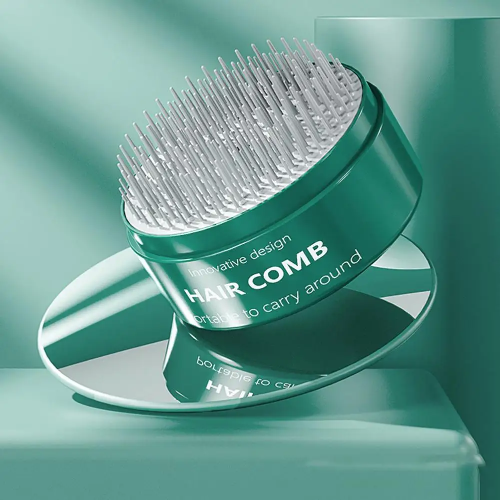 

Женская щетка для волос, самоочищающийся инструмент для ухода за волосами, парикмахерская расческа для ухода за волосами, пластиковая Массажная расческа, товары для дома