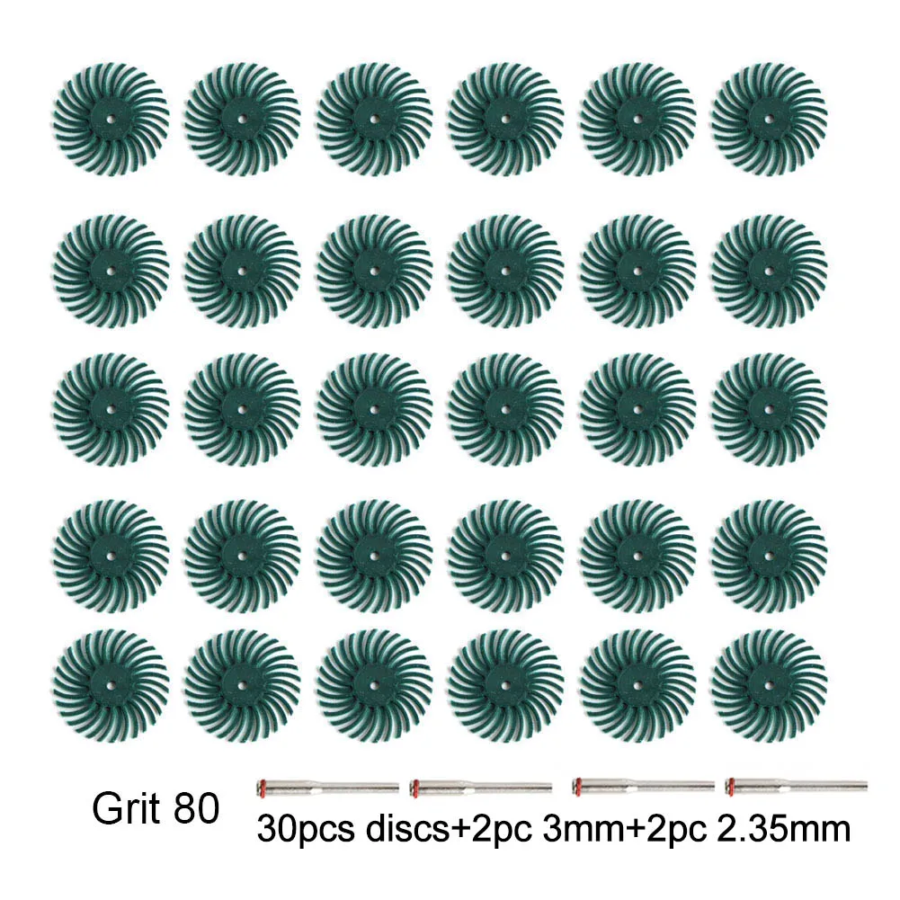 30PC Grit 80 set