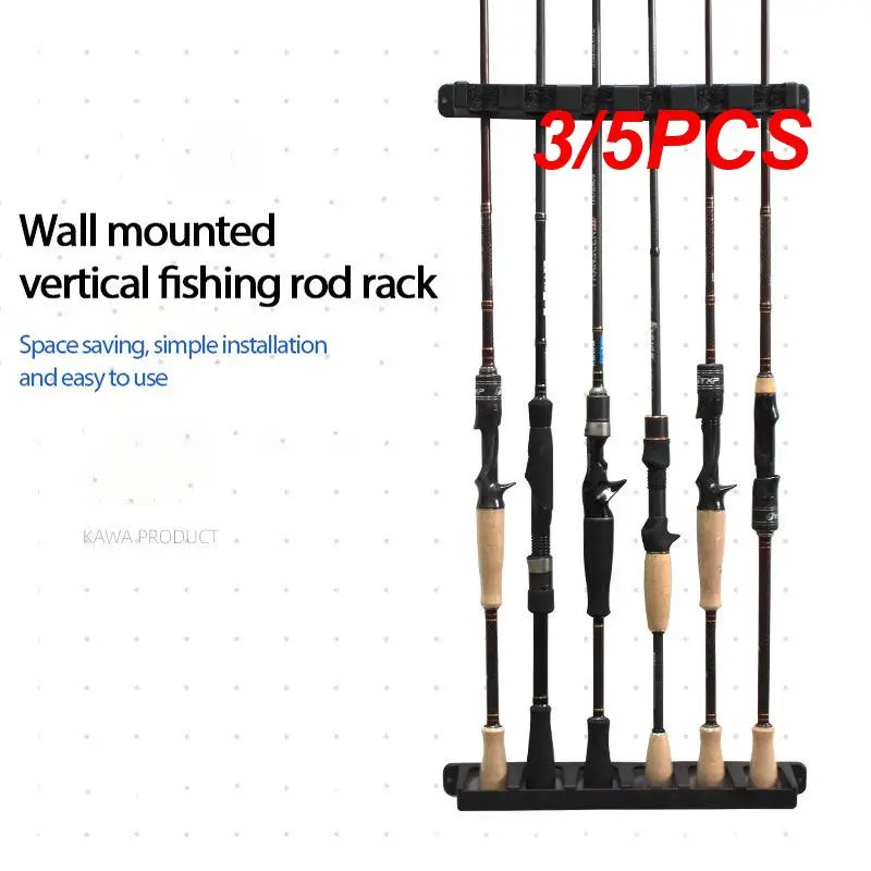 

3/5 шт., напольная настенная стойка для удочек