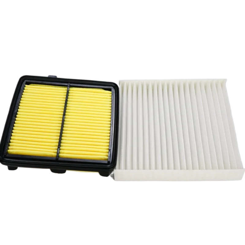 Cabin Filter + Air Filter For 2007 Honda City / Fit 1.3 1.5 Oem17220