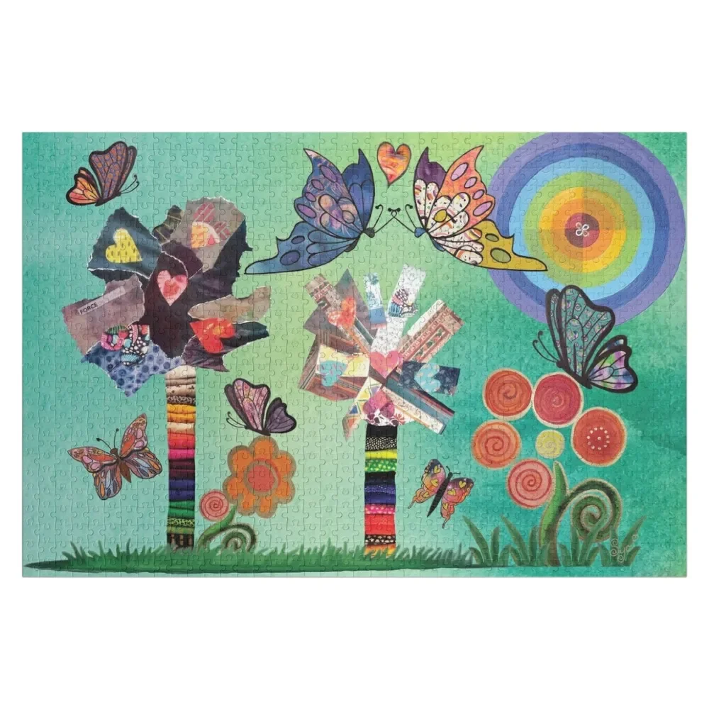 

The wedding of the butterflies Jigsaw Puzzle Children Christmas Gifts Puzzle