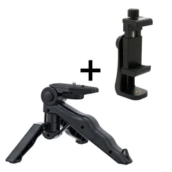 Portable Foldable Phone Stand and Stabilizer for Live Video and Selfies (Tripod phone holder)