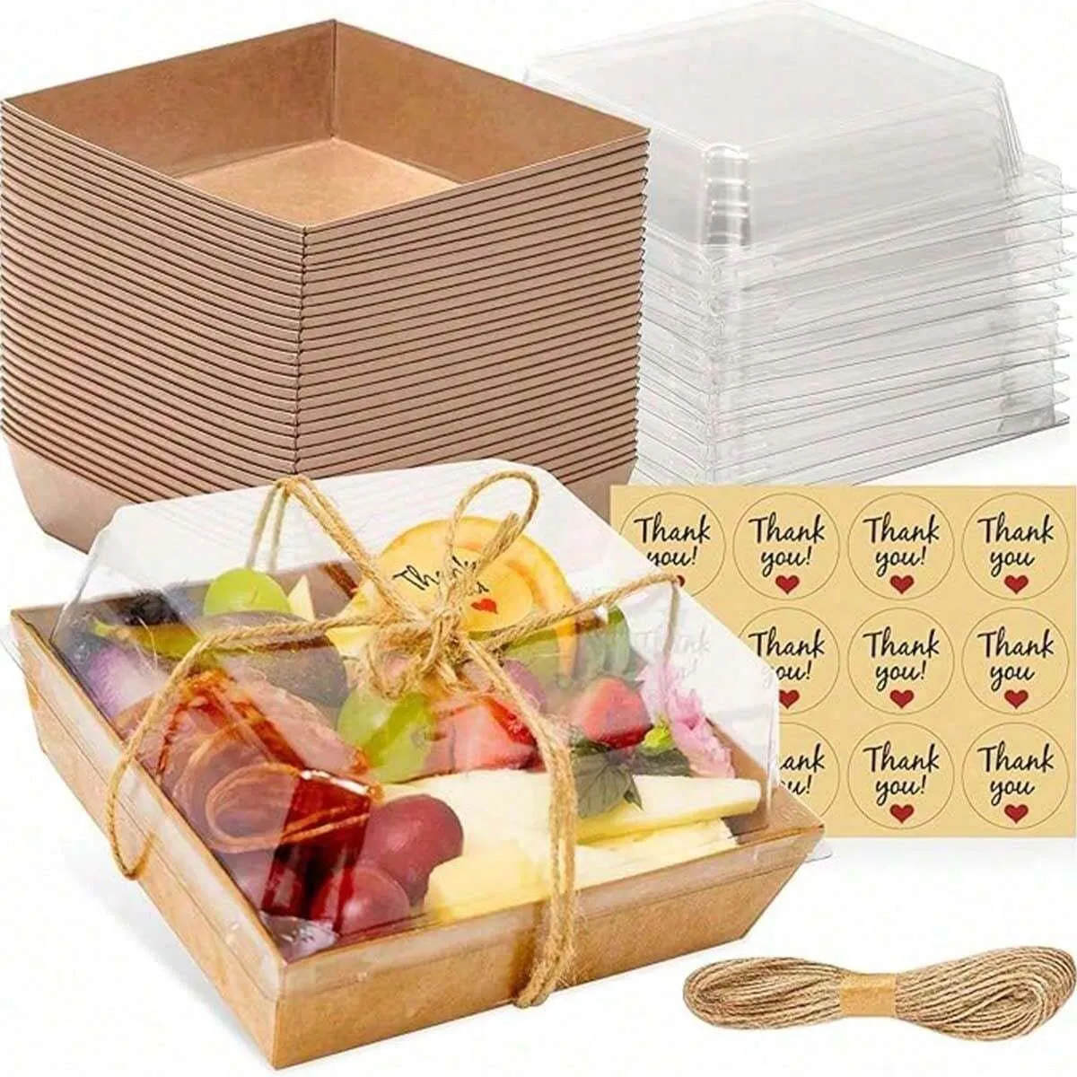 Brown-50pcs pack