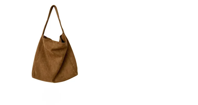 Neue Herbst-Winter-Tragetasche aus mattiertem Wildleder mit großem Fassungsvermögen für den Pendelverkehr, lässige Umhängetasche, modische und vielseitige Damentasche_voghion.com