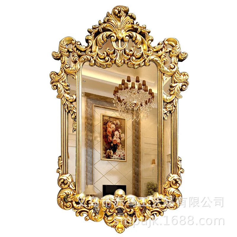 Espejo grande de cuerpo entero para baño, espejo de pie dorado Irregular,  diseño de ducha, decoración decorativa para Pared, decoración del hogar,  WWH30XP - AliExpress