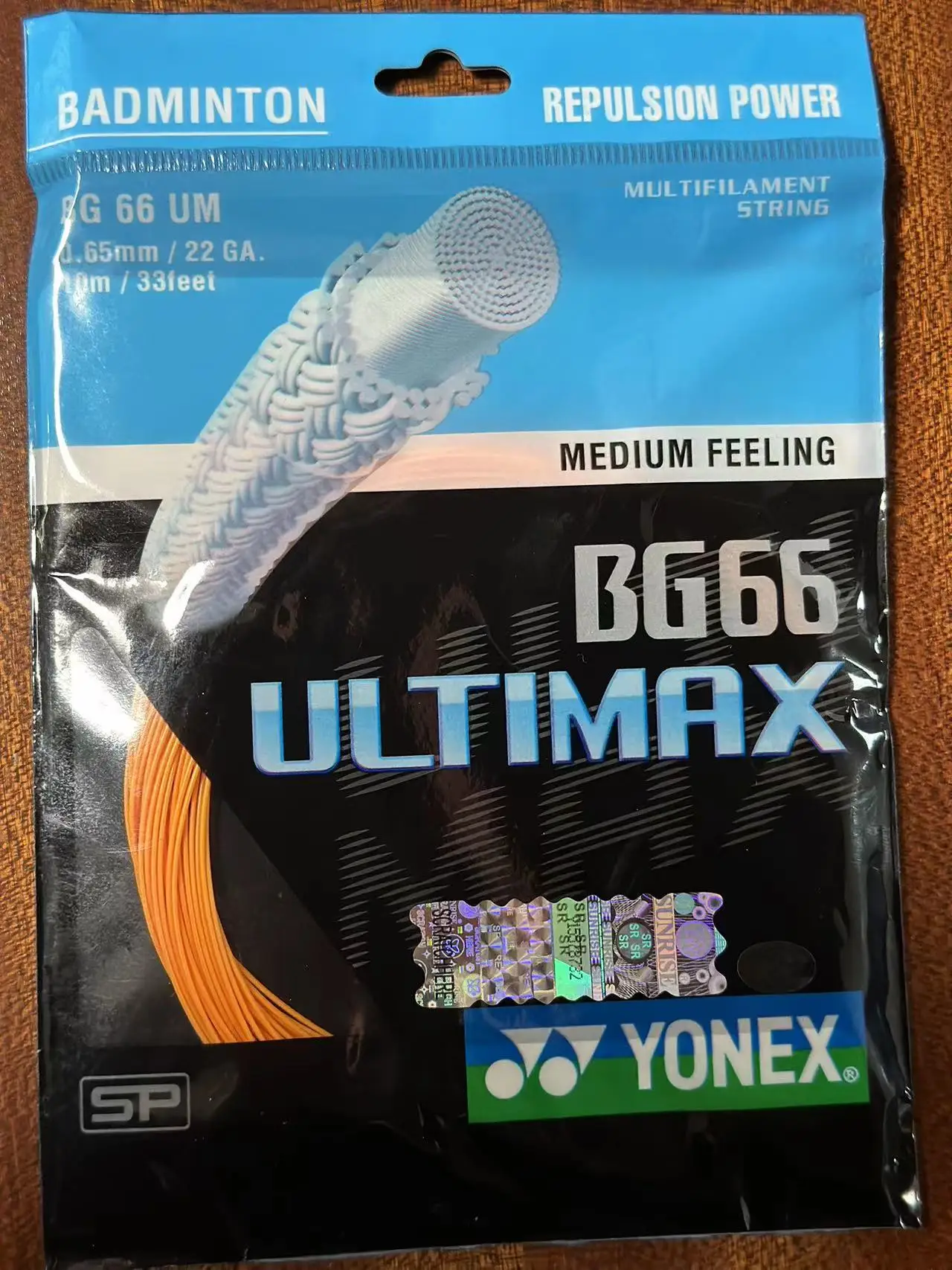YONEX Badminton String BG66 Ultimax (0.65mm) Endurance Training