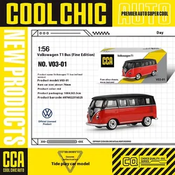 Gulf Edition 1:64 Porsche 918 Spyder Alloy Miniature Toy Car (Volkswagen T1 Bus)