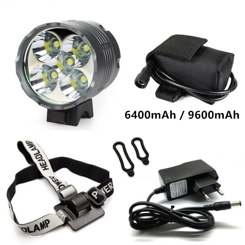 Led Lamp Xml T6 Bike Light WasaFire 7000LM 5* XML T6 LED Bike