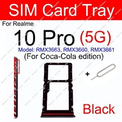 Sim Card Tray Slot Holder Adapter Replacement (10 Pro - 5G - Gray - Coca)