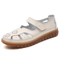 Sandales d'Été Confortables et Plates pour Femme, Chaussures de Marche et de Plage, Nouvelle Collection 2024 6