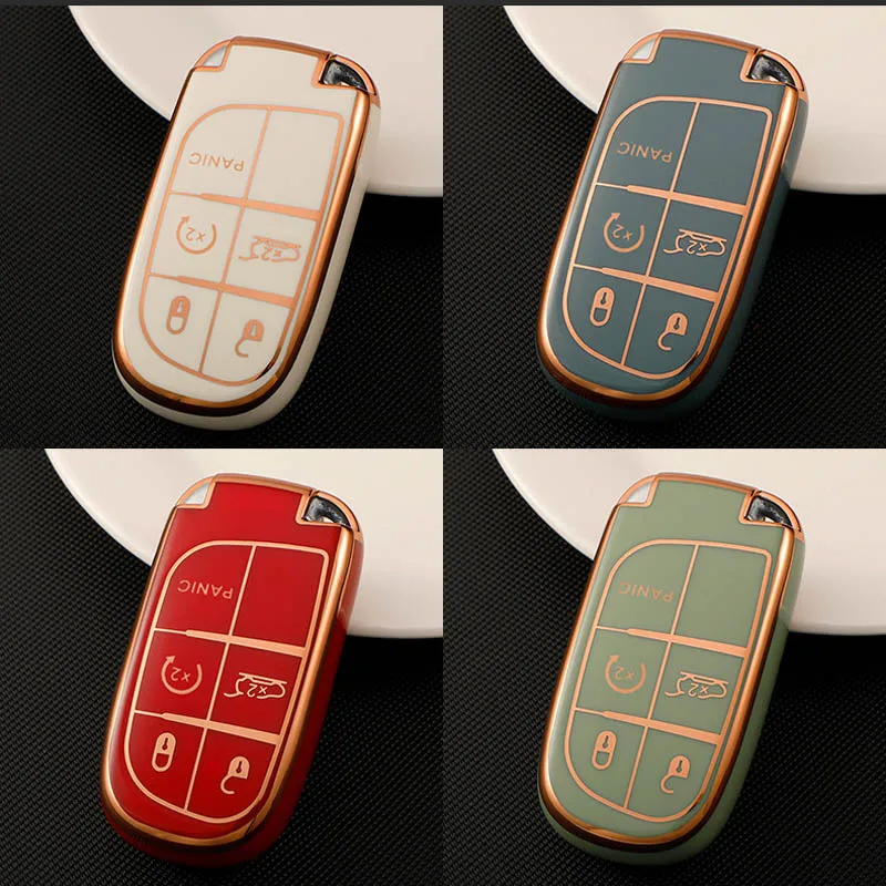 Custodia per chiave Auto in TPU per Jeep Renegade Compass Grand Cherokee per Chrysler 300C Wrangler Dodge 2022 accessori Auto portachiavi 10 Custodia per chiave Auto in TPU per Jeep Renegade Compass Grand Cherokee per Chrysler 300C Wrangler Dodge 2022 accessori Auto portachiavi - Sf9199b50f7d4471d9bed9fb46dc2f56ed