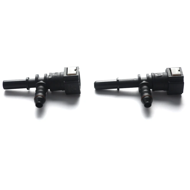 Fuel Line Connector 7.89 ID6 Auto Car Fuel Line Bundy Tee Hose Coupler Nylon Motorcycle Hose Coupler Quick Release Connect Connector Car Accessories