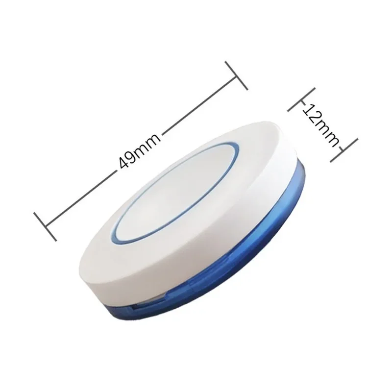 Wireless Remote Control 3V 433Mhz Wireless Remote Control 1 Button Round Remote Control Switch Feel Free To Paste EV1527 Chip Learning Type wireless remote control