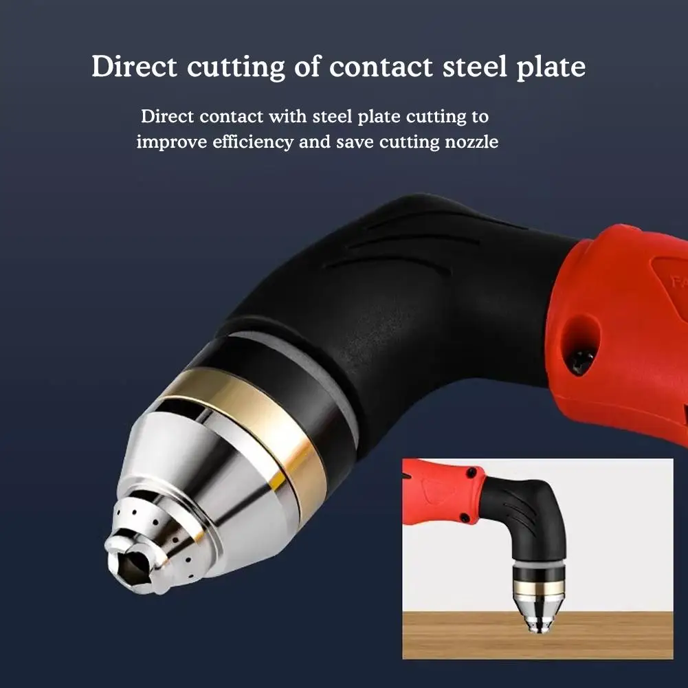 

Protective Cover Plasma Torch Cutting Nozzle Protection Contact Guide Wheel Ceramic Sleeve Cutter Cover P80 Instead G8S5