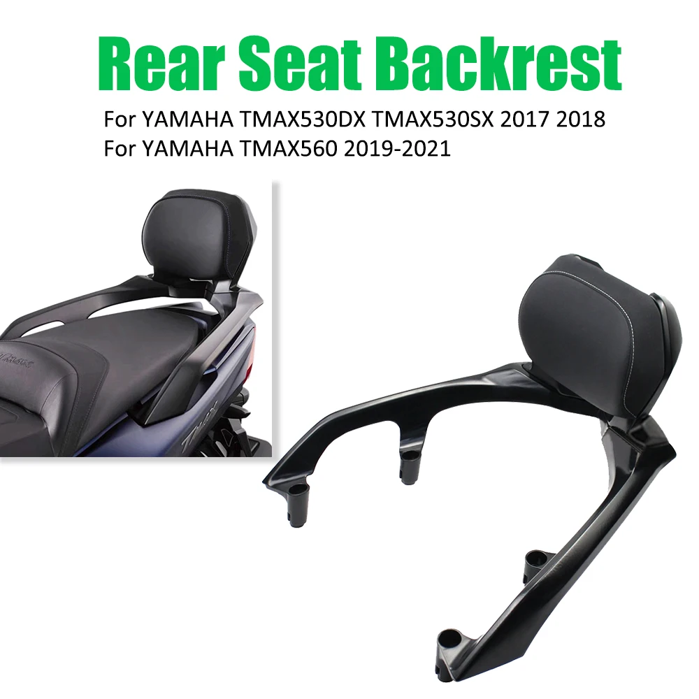 

Motorcycle Rear Seat Backrest Frame Set for YAMAHA TMAX530DX TMAX530SX 2017 2018 TMAX560 2019 2020 2021 T-max530 Dx Sx Tmax 560