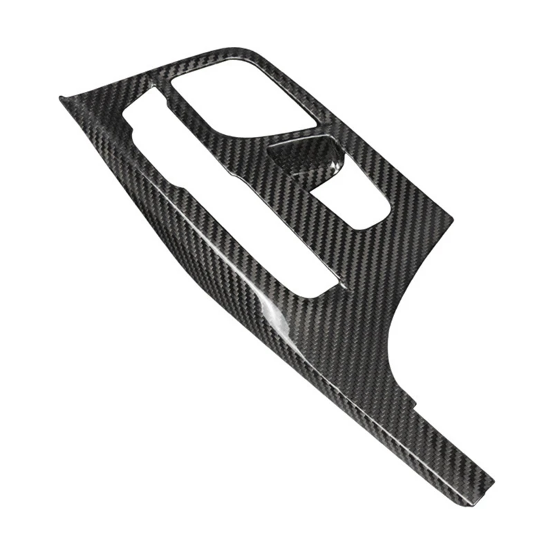 

AU05 -Car Center Console Carbon Fiber Gear Shift Panel Cover Trim For BMW 5 Series G30 G31 6 Series G32 Decorative Stickers