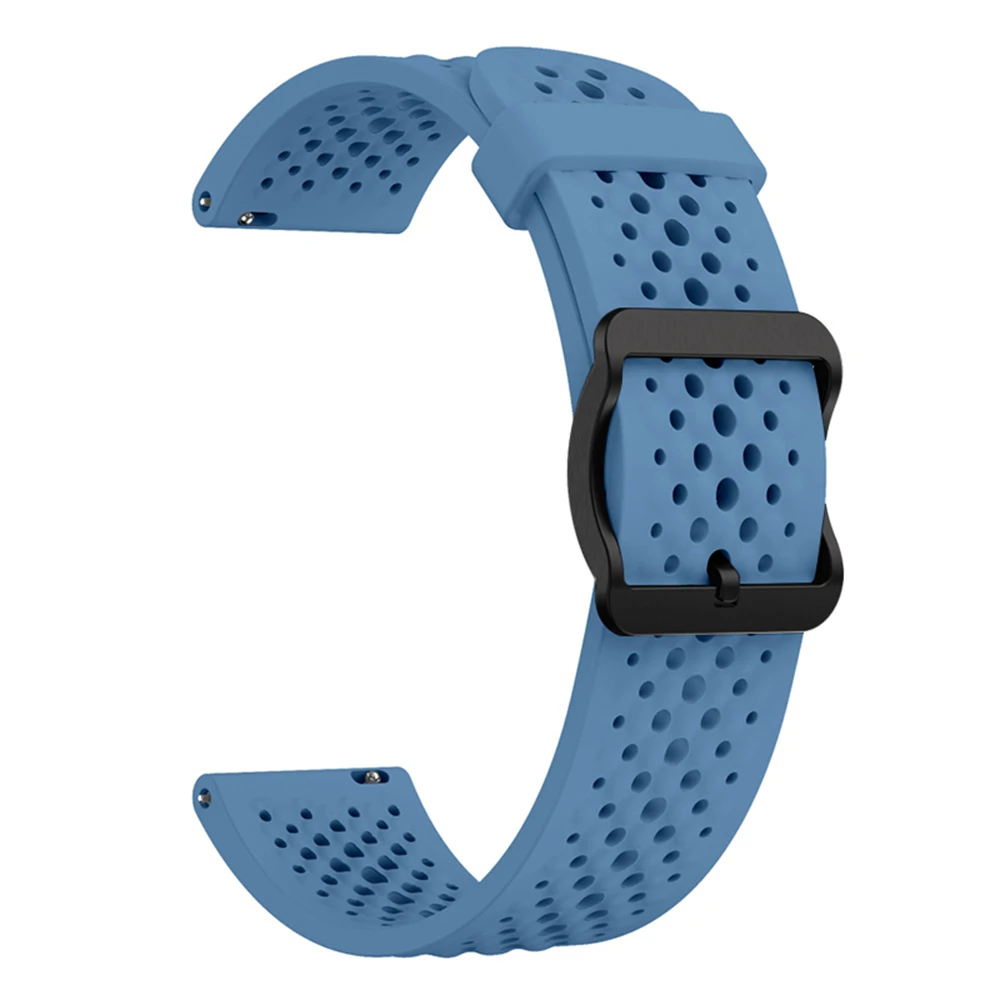Silicone Smartwatch Strap, Versatile 22mm Replacement Wristband