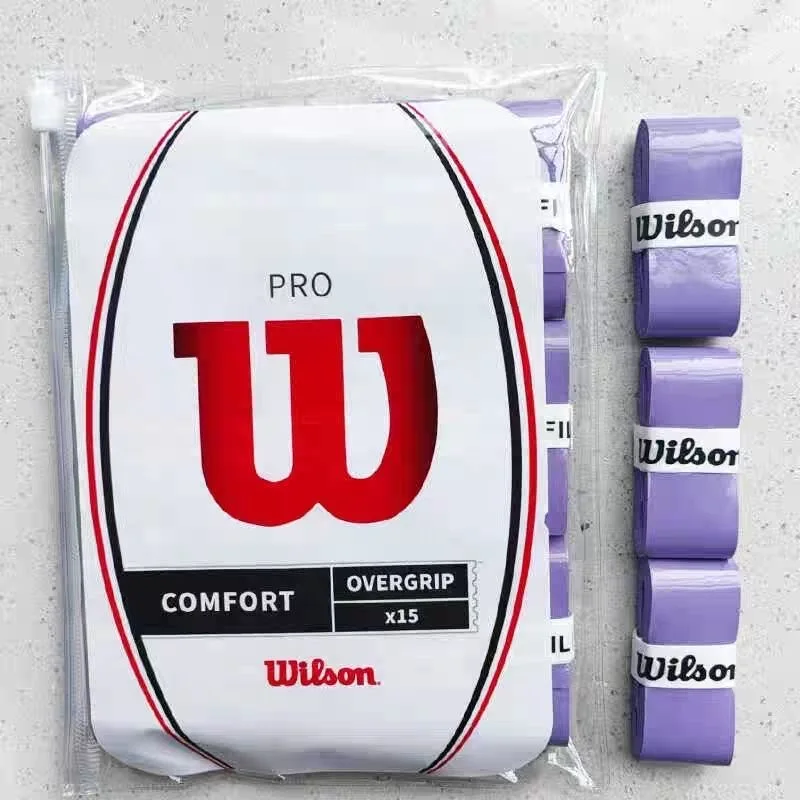 15/30/60 original WILSON Overgrip anti-slip tennis racquet sweatband grip board shock absorbing training accessories racket grips sweatband grip tape