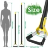 Garden Hoe Tool Stainless Steel Sharp Stirrup Loop Weeding Tool Triangle Head Weeding Hoe with Long Handle Ergonomic for Garden 3