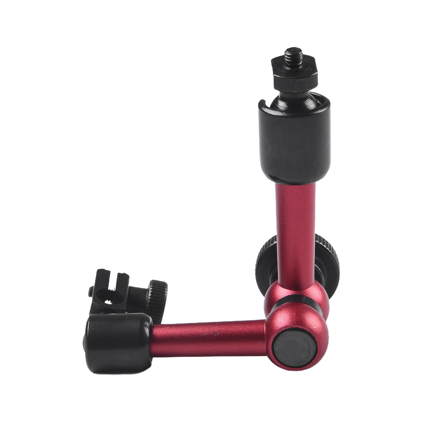 

Magnetic Holders Dial Test Holder Stand Red Universal Aluminum Alloy Base Black Durable Flexible Gauge Magnetic