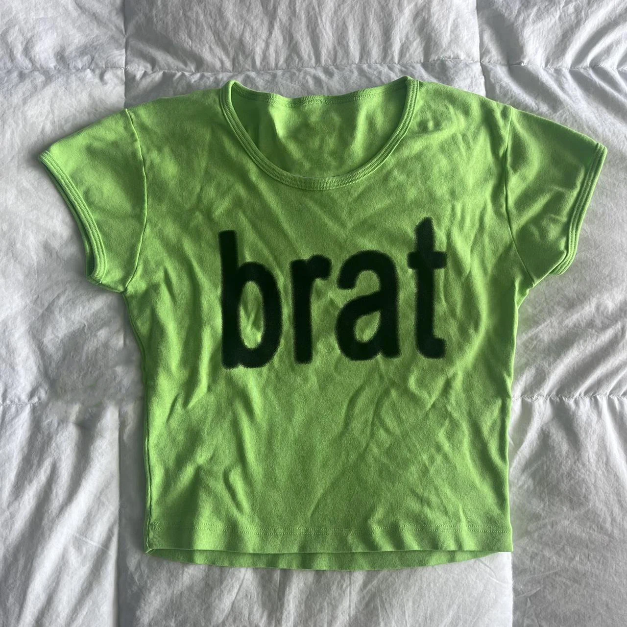 2000s 90s Clothes Vintage Crop Top Women Grunge Clothes Y2k Letter Woman T-shirts Female Clothing Gothic Trashy Emo Tops Kawaii 1