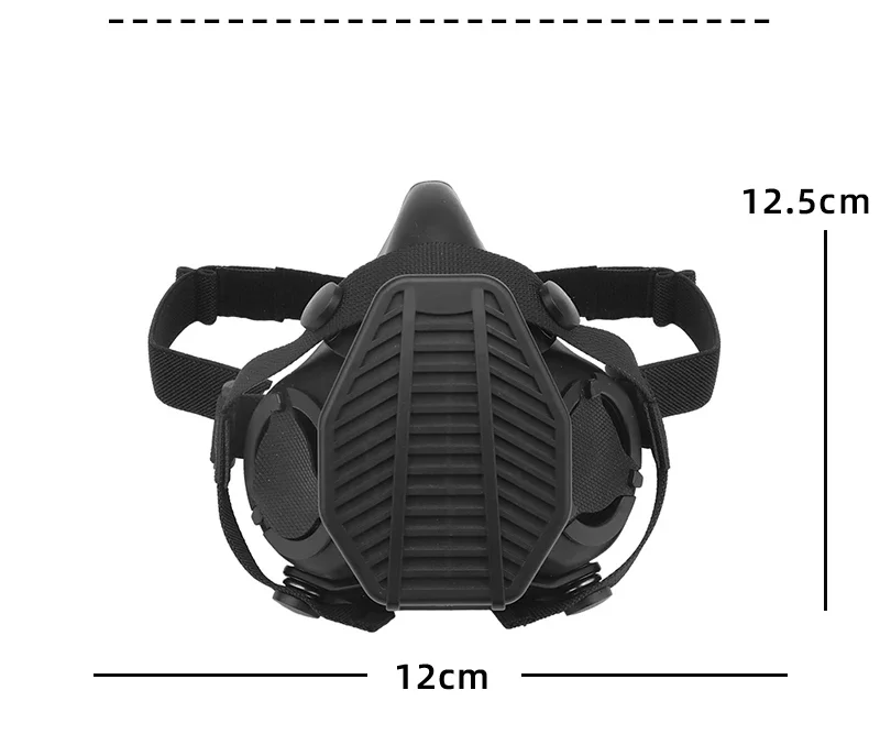 Tactical Half-mask Respirator For Airsoft And Outdoor Activities_voghion.com