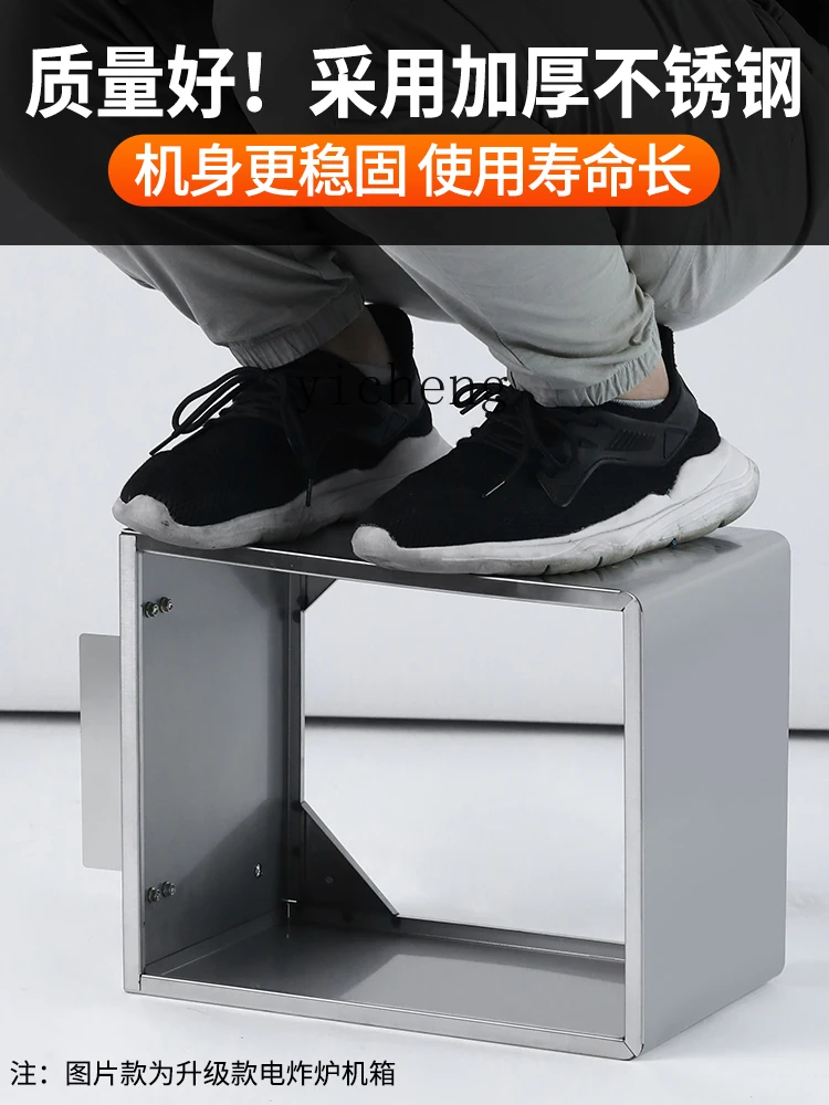 ZK Deep Frying Pan Commercial Stall Oil Pan Fried Chicken Fryer Constant Temperature Single and Double Cylinder 2